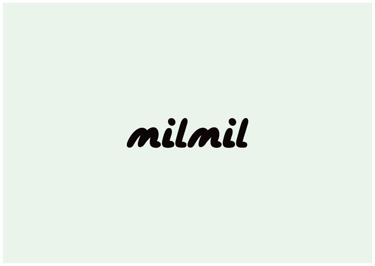 ロゴデザイン / milmil