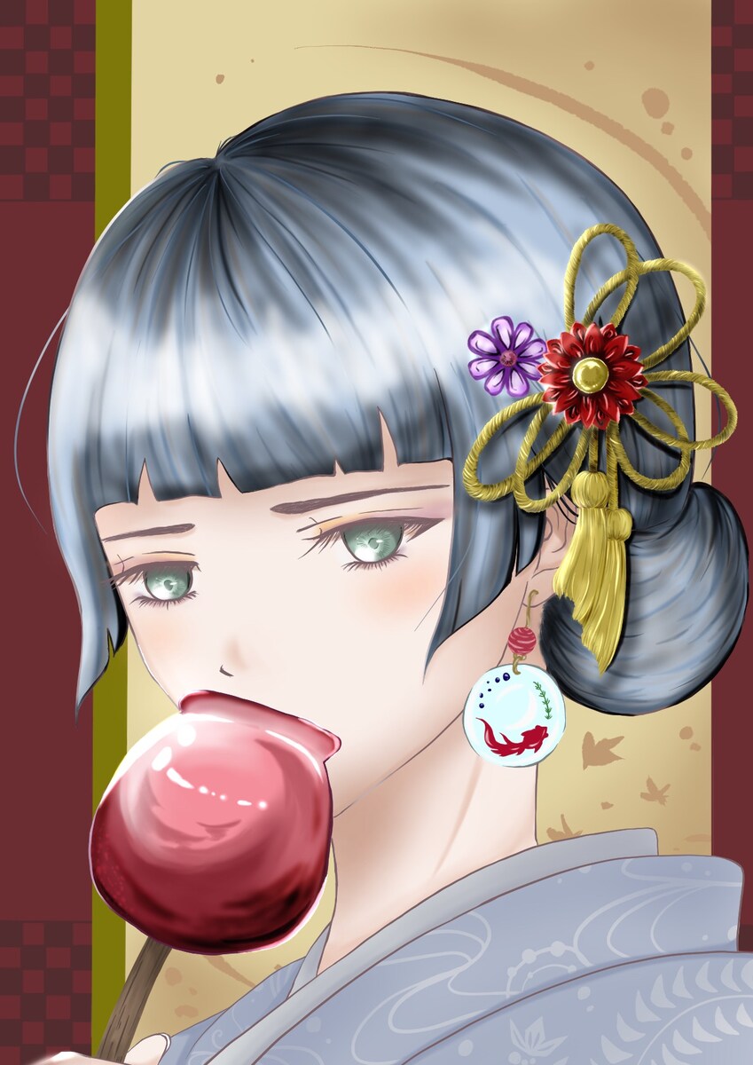 1枚絵 浴衣