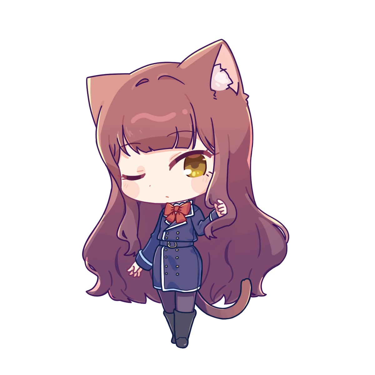 OCデフォルメイラスト