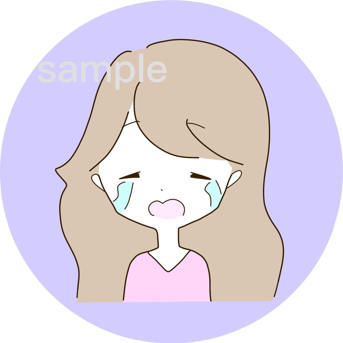 SNS・ブログ用ゆるかわアイコン制作