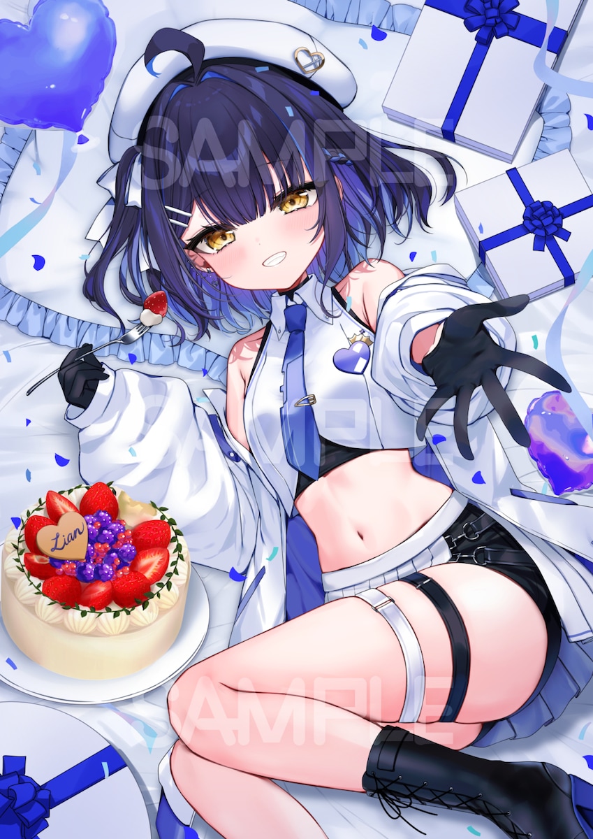 お誕生日イラスト制作