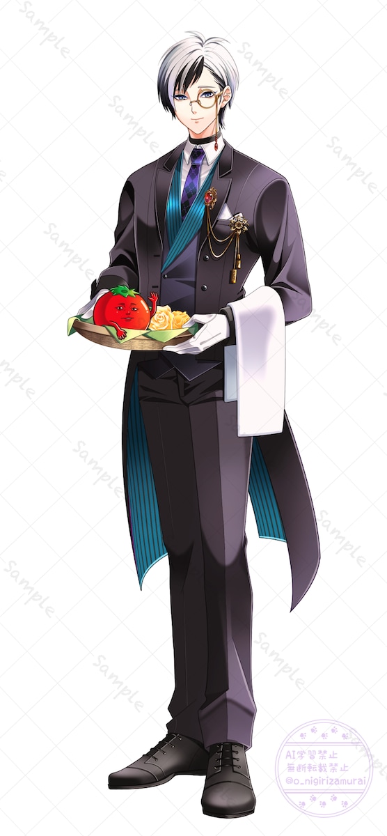 ココナラ依頼（リコピン男爵様）男性キャラクター立ち絵