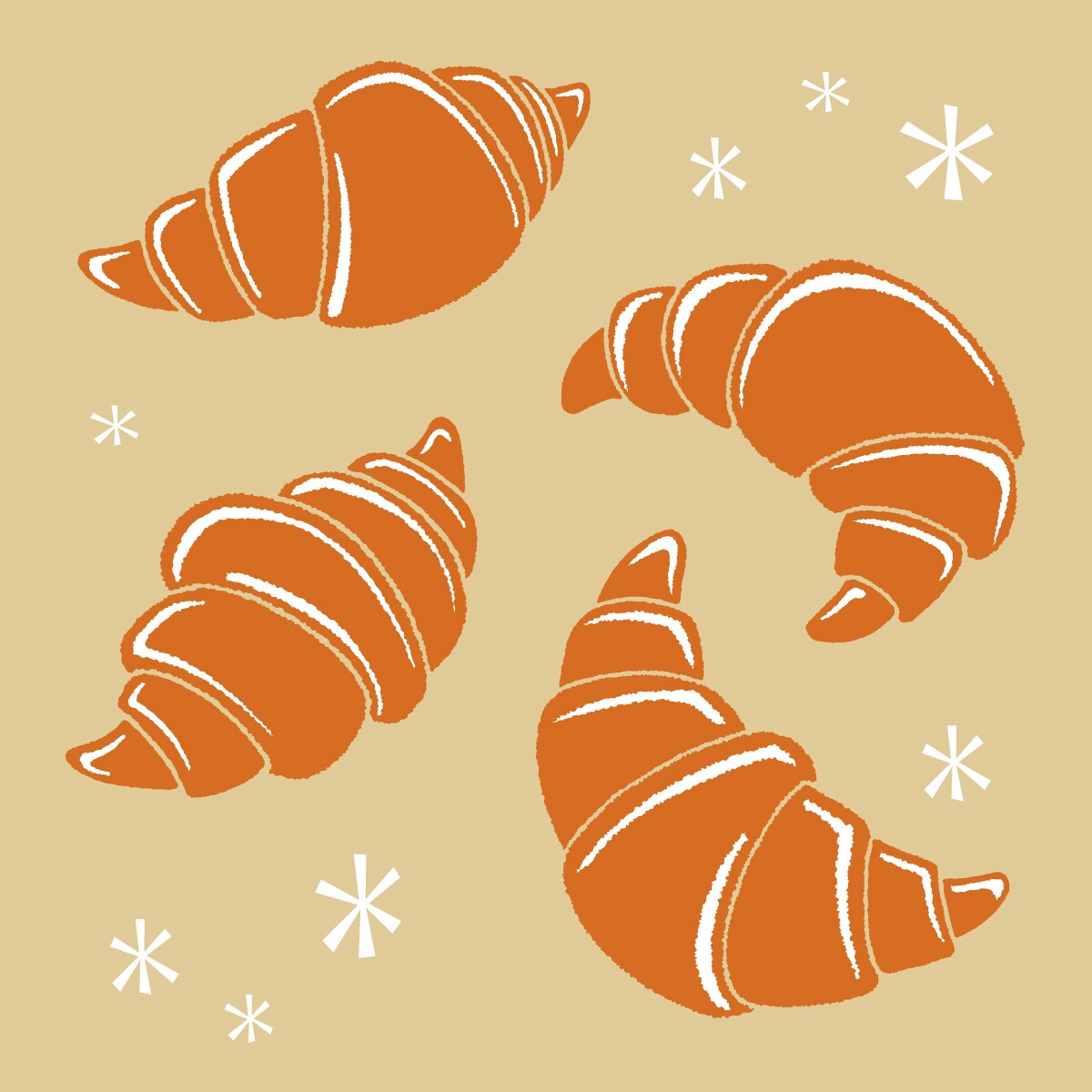 キラキラクロワッサン