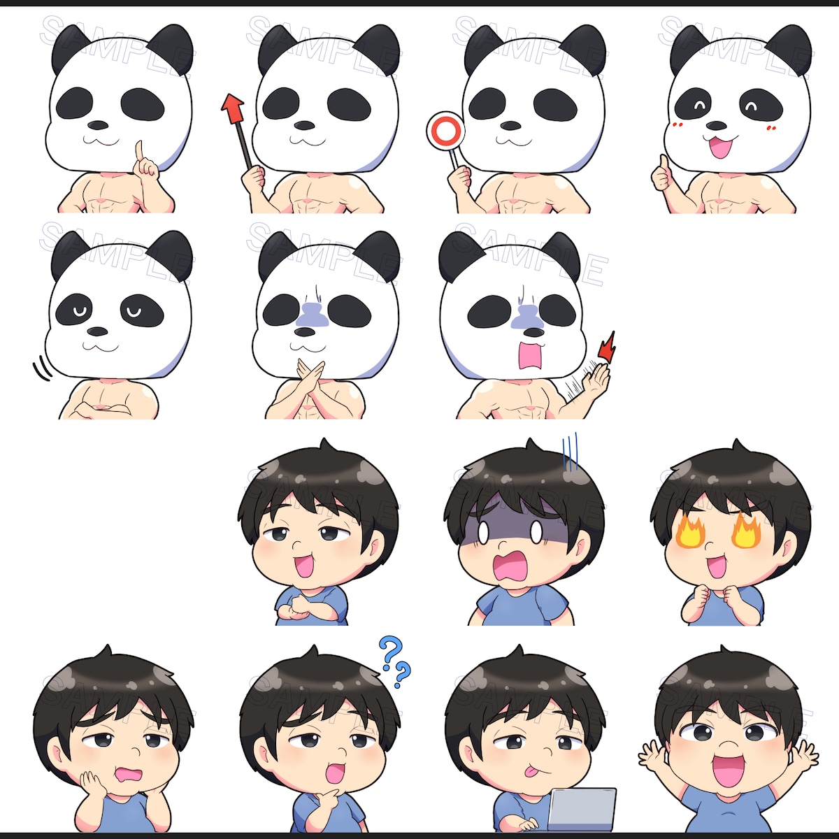 オッくん様　Instagram用イラスト制作
