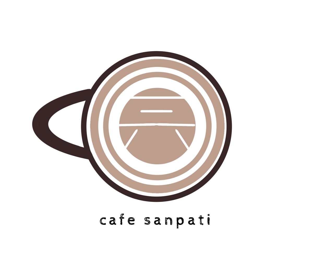 カフェのロゴ(サンプル)