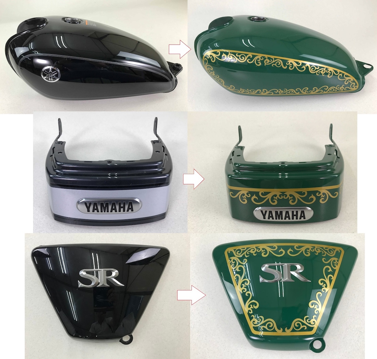 SR400 カスタムペイント 見本