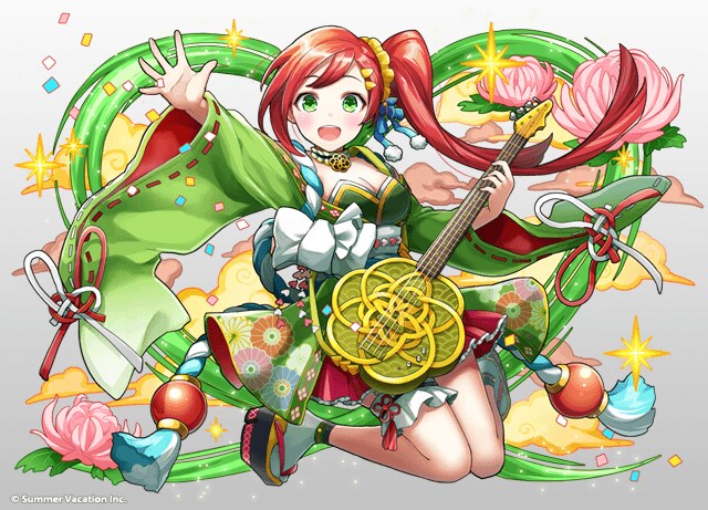 ゲーム会社勤務時代に制作したソシャゲのキャラクターイラスト