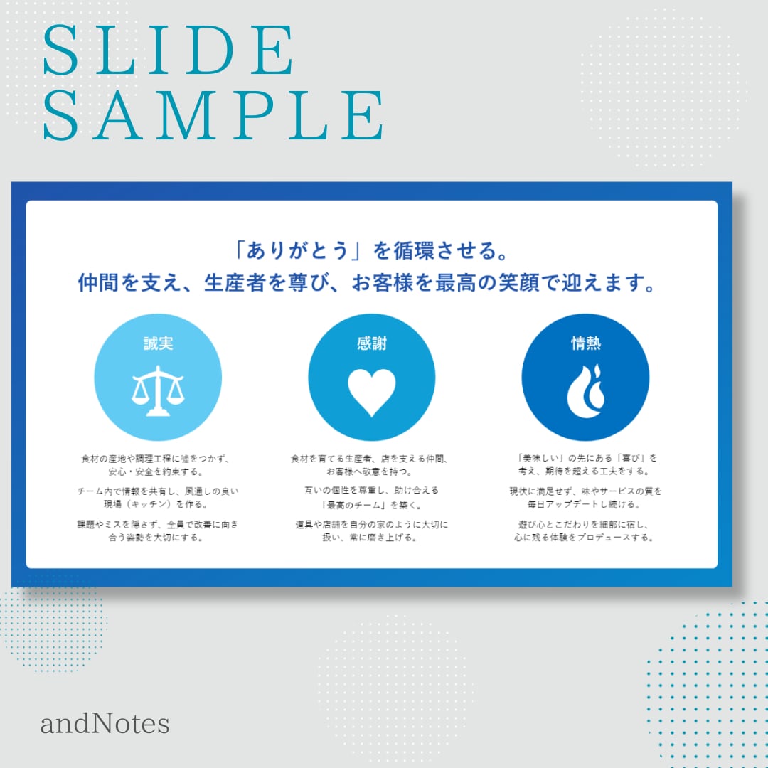 箇条書きスライドスライド④