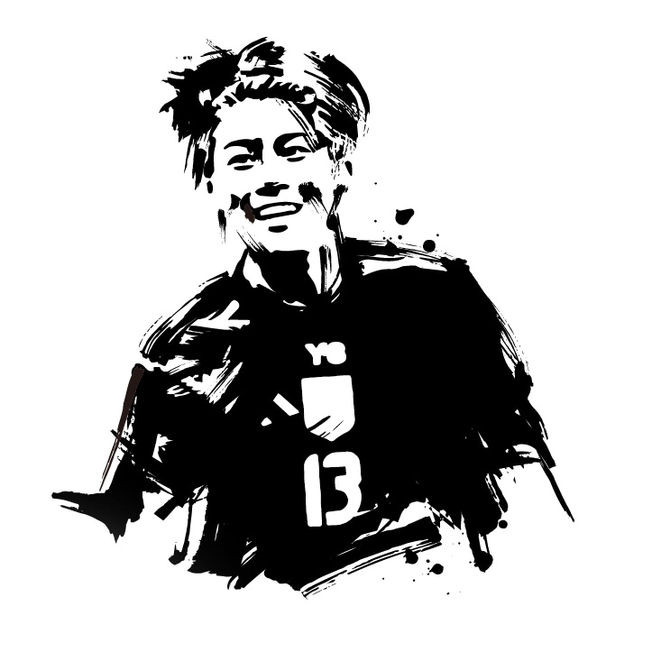 サッカー選手アイコンイラスト