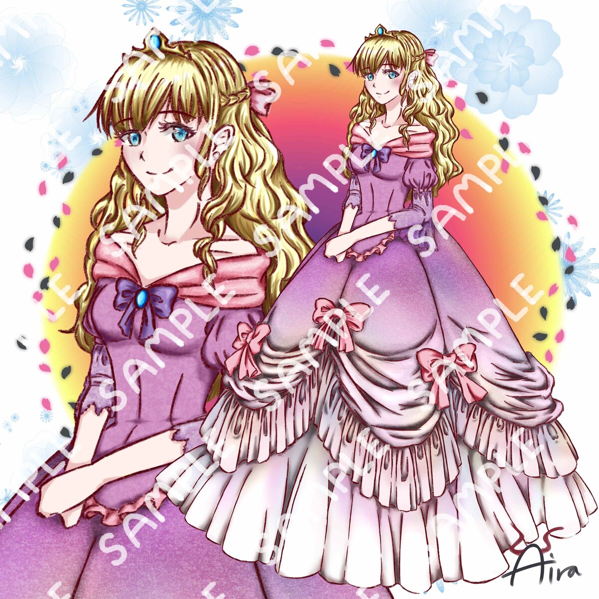 マーダーミステリーのキャラクターの立ち絵