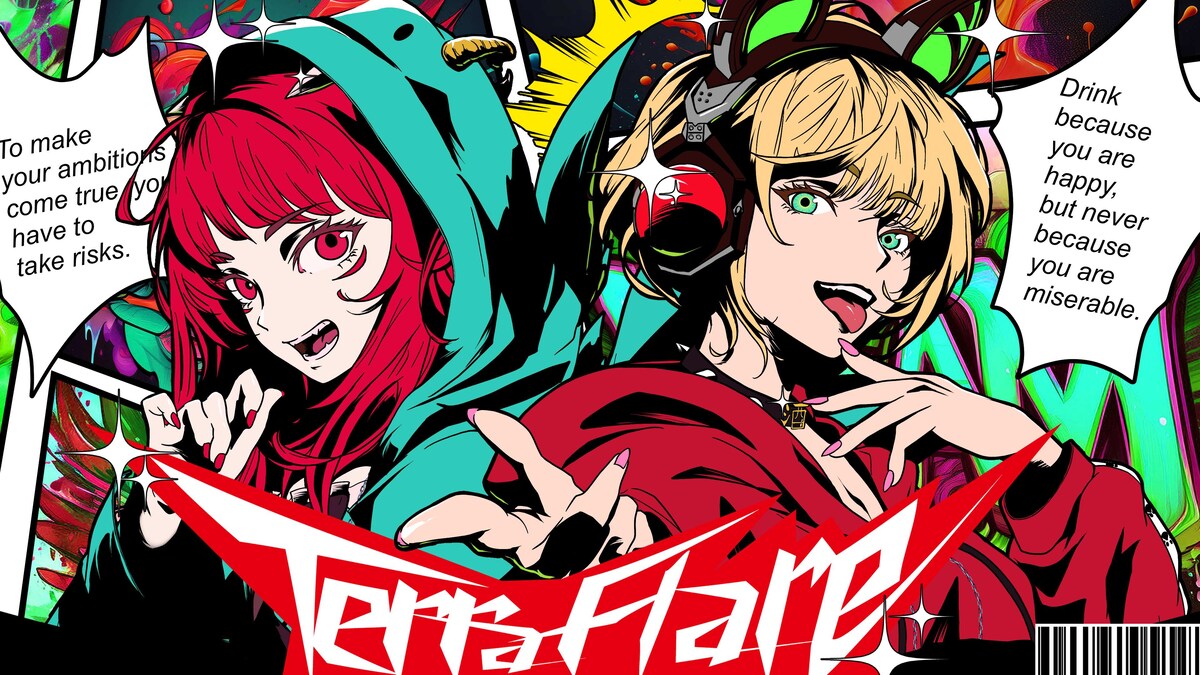 アメコミ風vtuber様　サムネイル