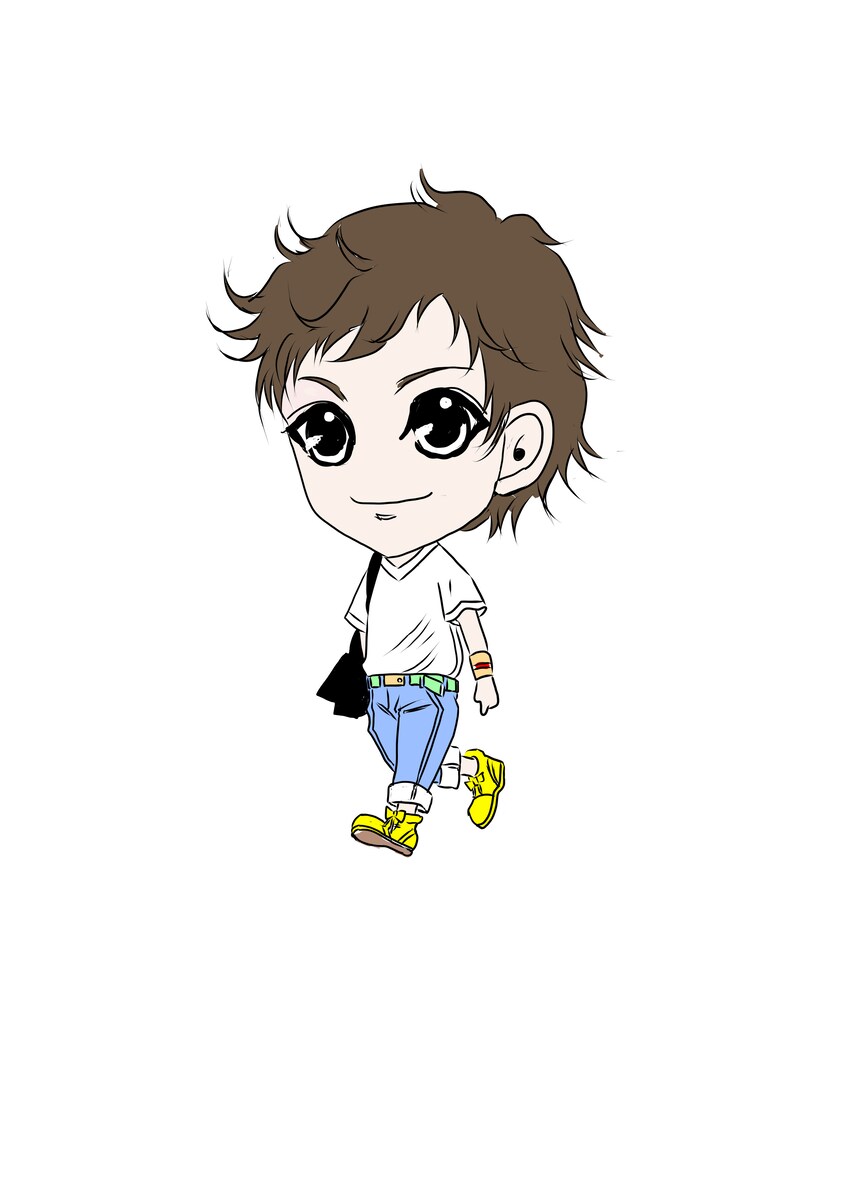 男の子