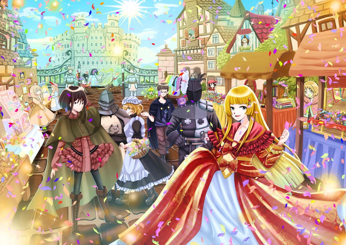 ファンタジー市フライヤーイラスト