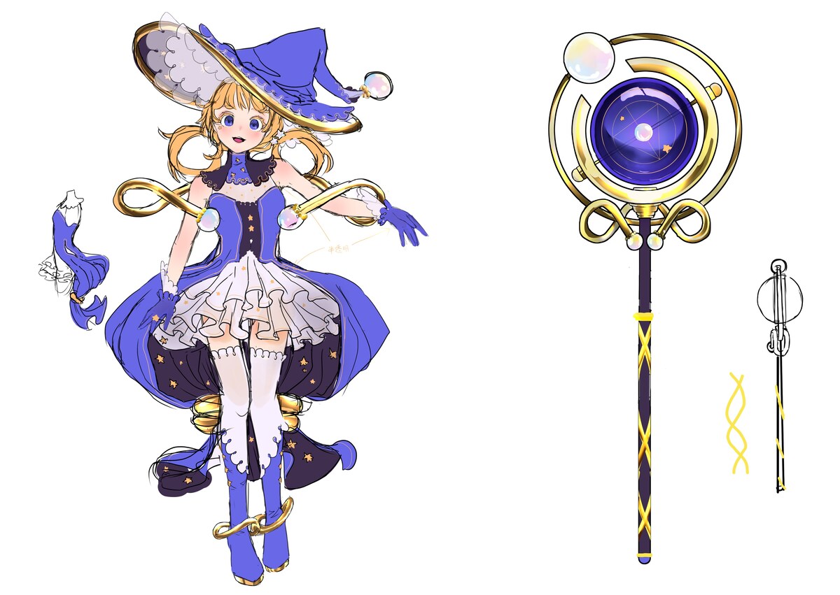 天体系の魔法少女