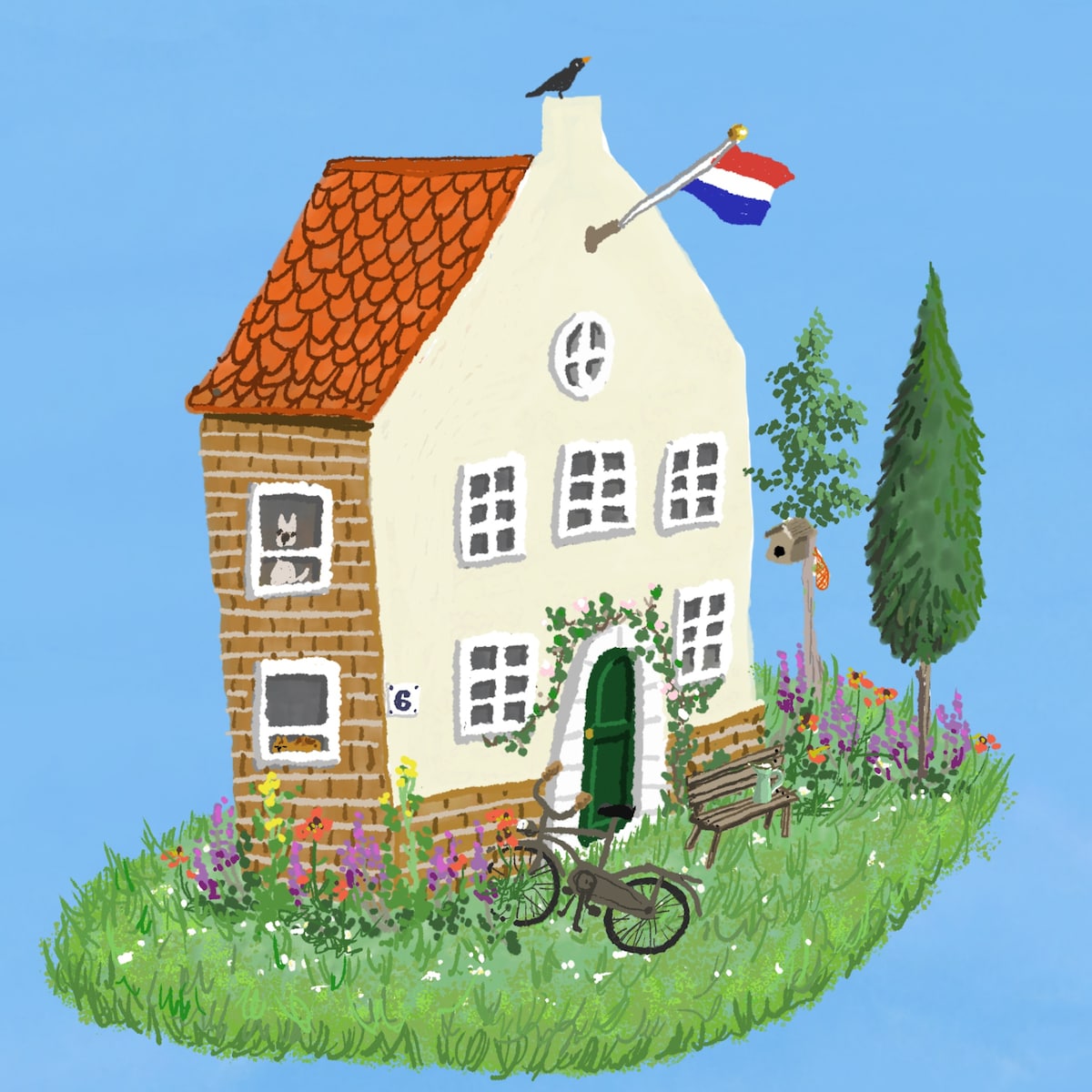 オランダの民家