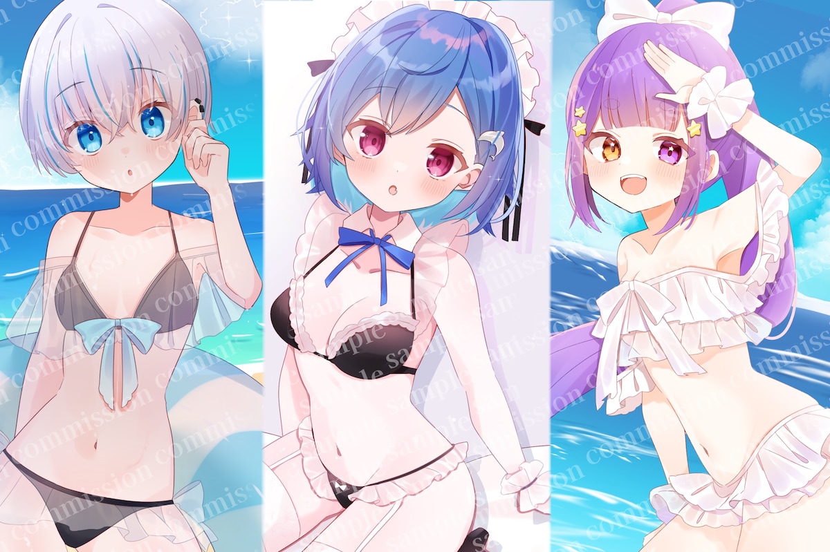 水着イラスト