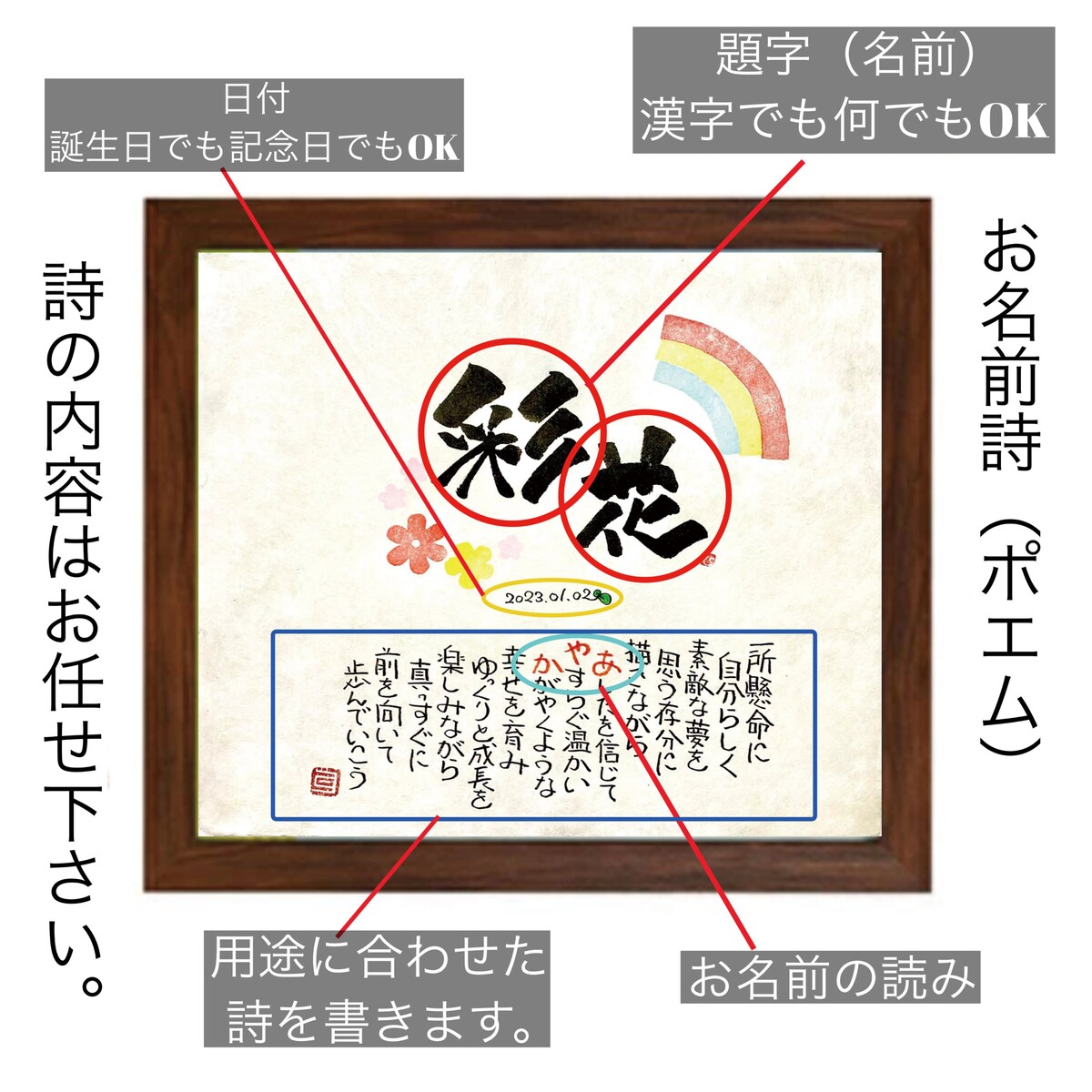 お名前詩（ポエム）