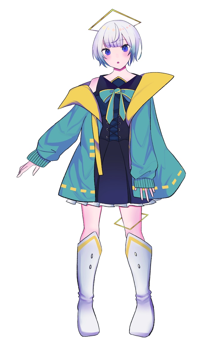 キャラクター立ち絵　アイコンイラストなど