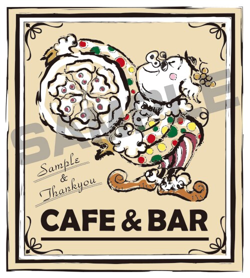 イタリアンバル看板用@SAMPLE
