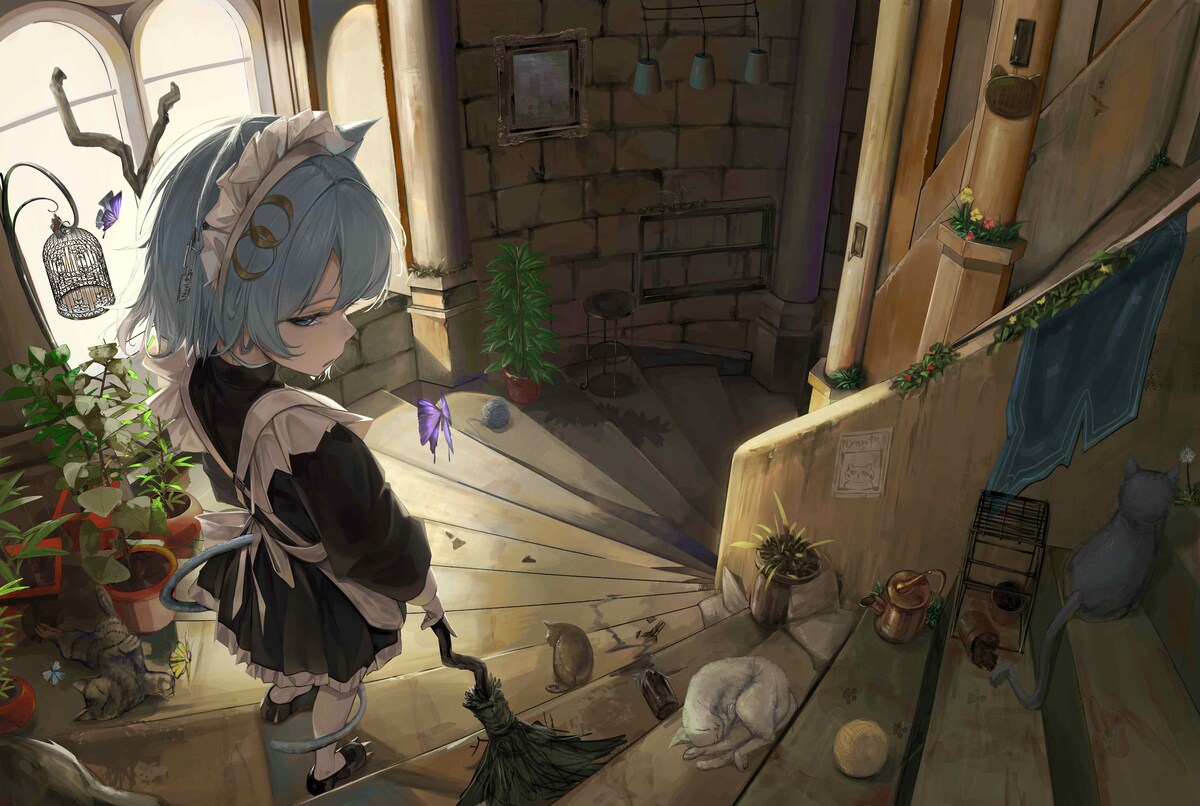 一枚絵イラスト制作