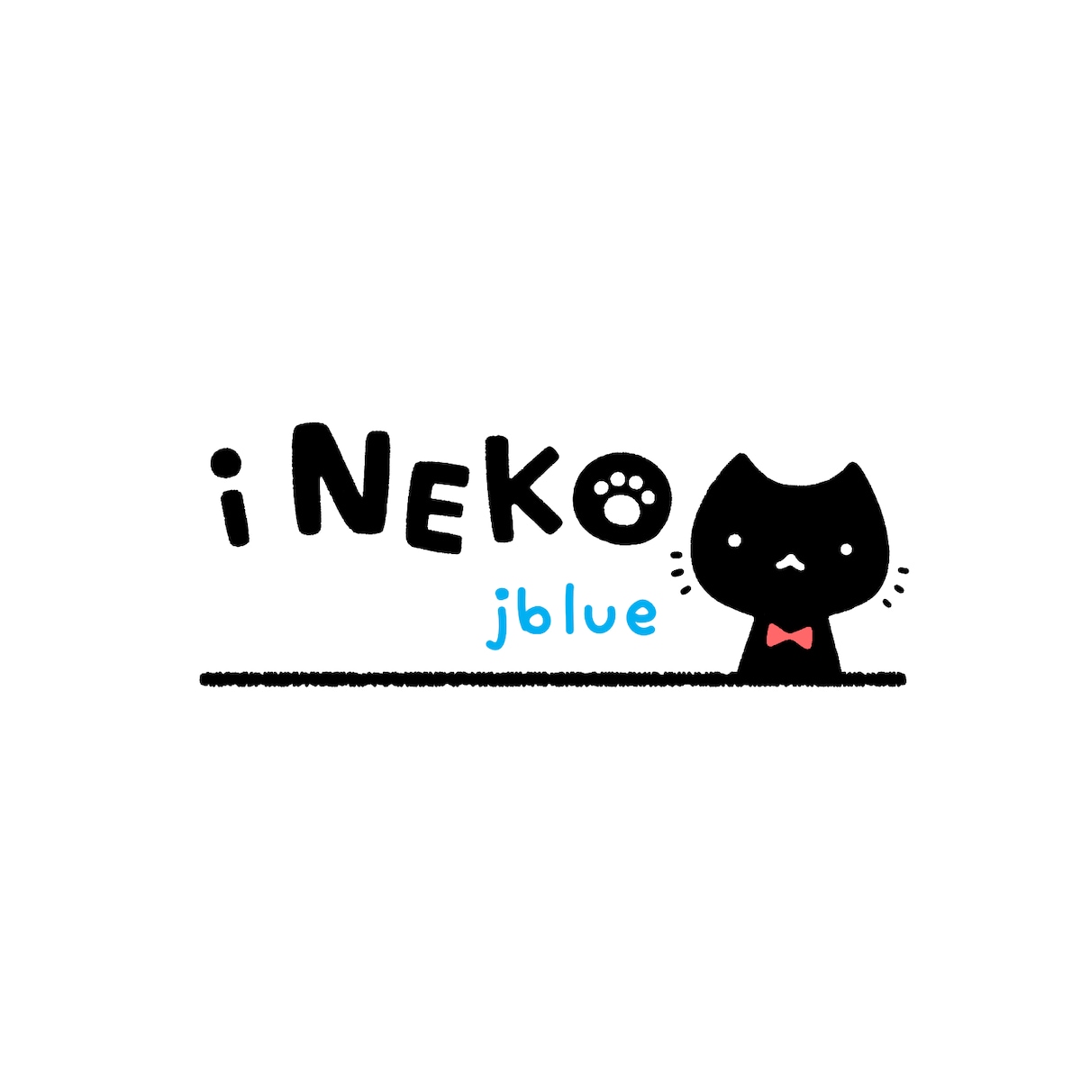 抗菌スプレー『i NEKO』パッケージ用ロゴデザイン