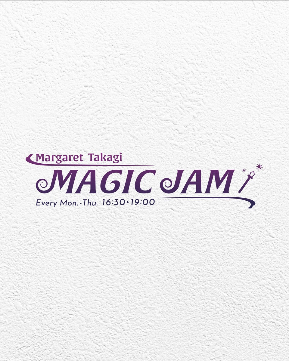 ラジオ番組　Magic Jam タイトルロゴ