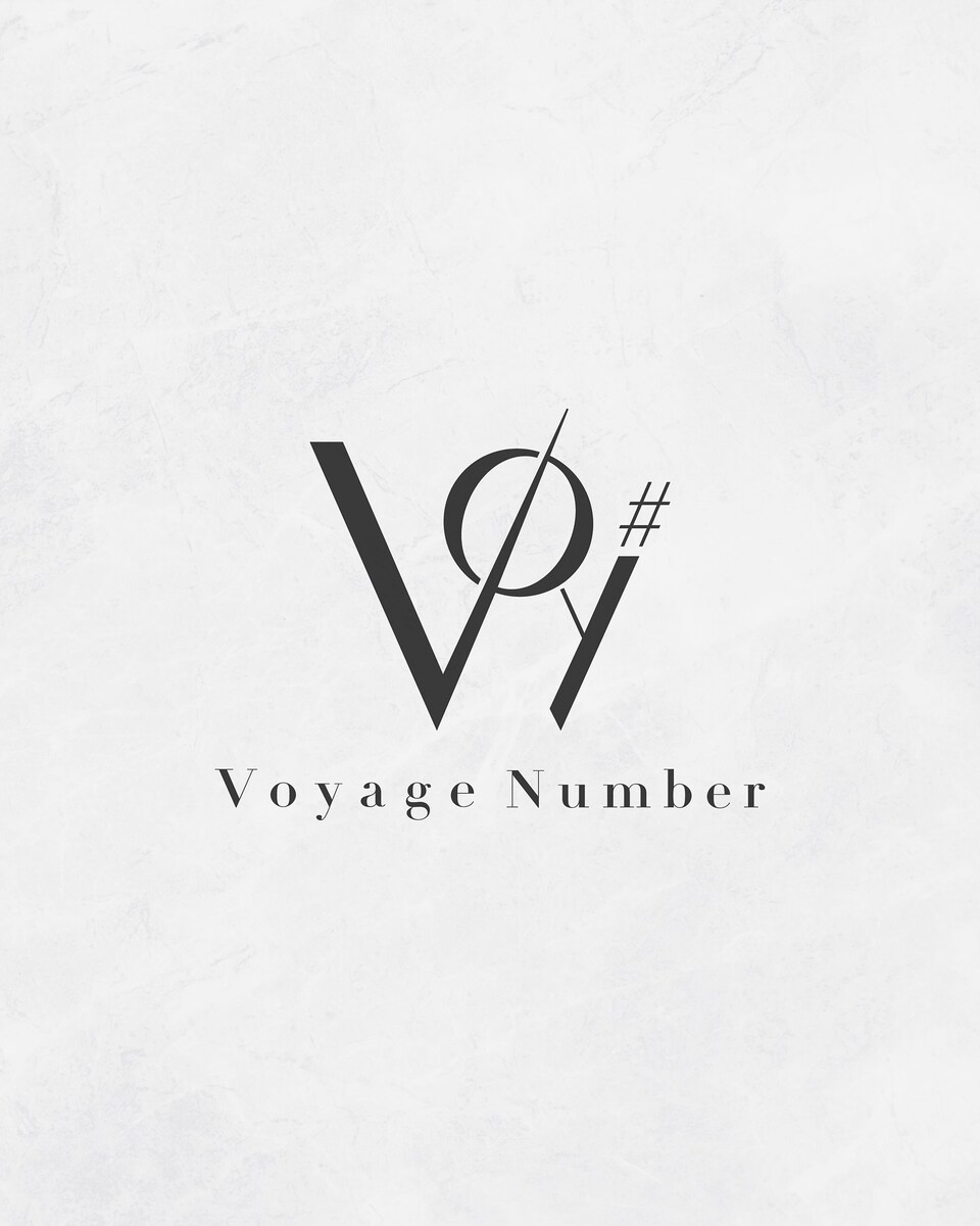 Voyage Number Logo & Sticker