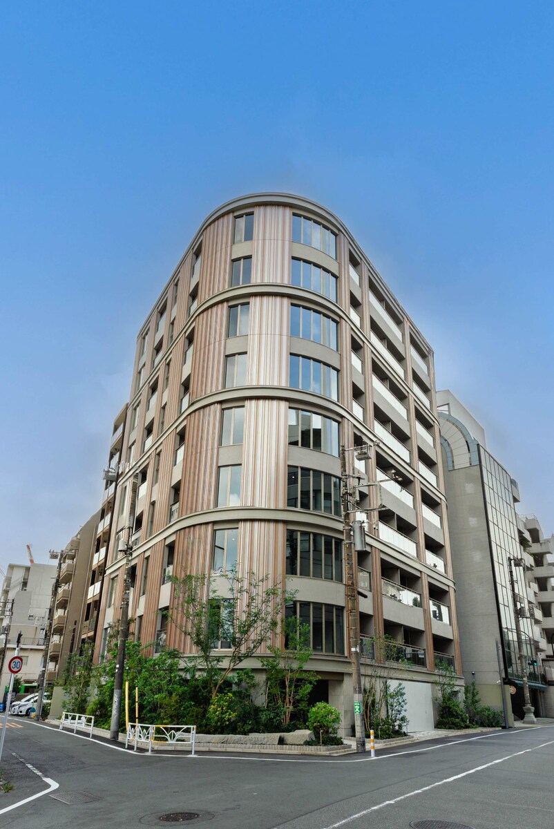 代官山新築分譲マンション外観撮影