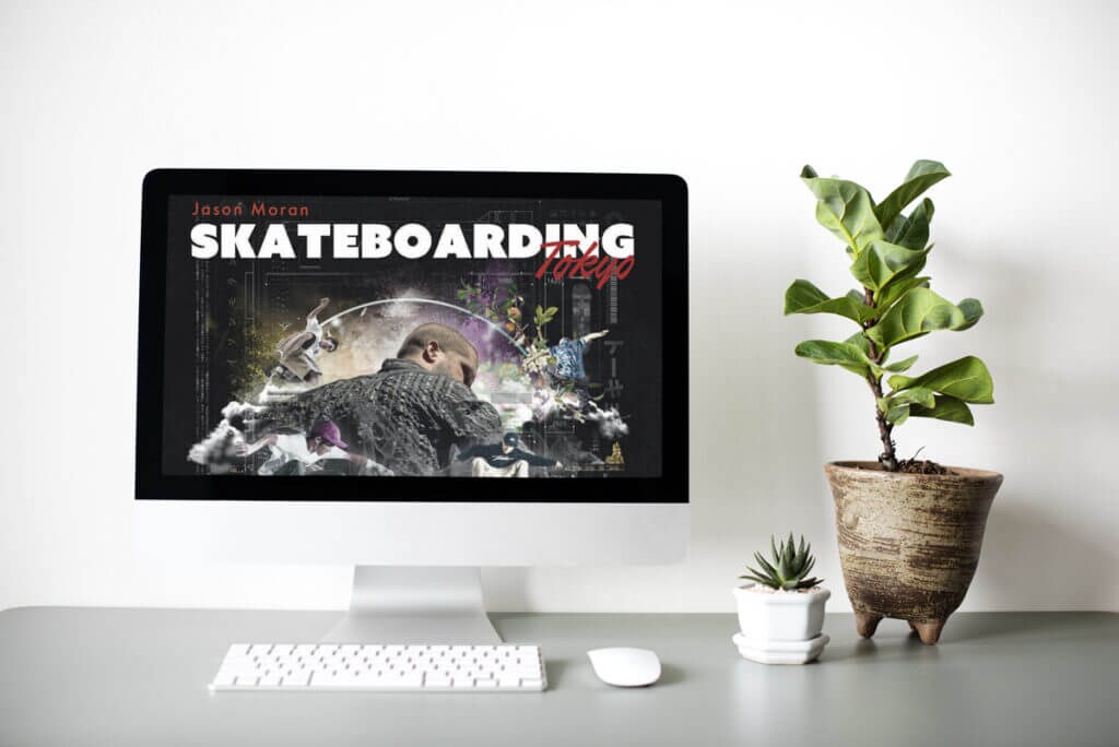 Skateboarding in Tokyo