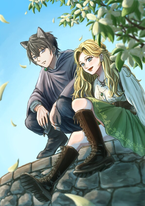 自主制作のイラスト