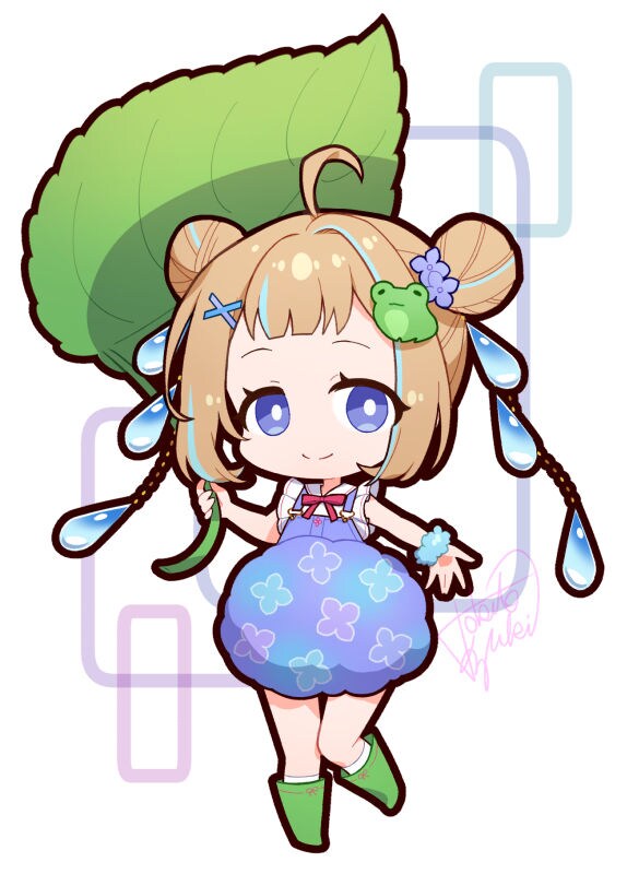 紫陽花の子