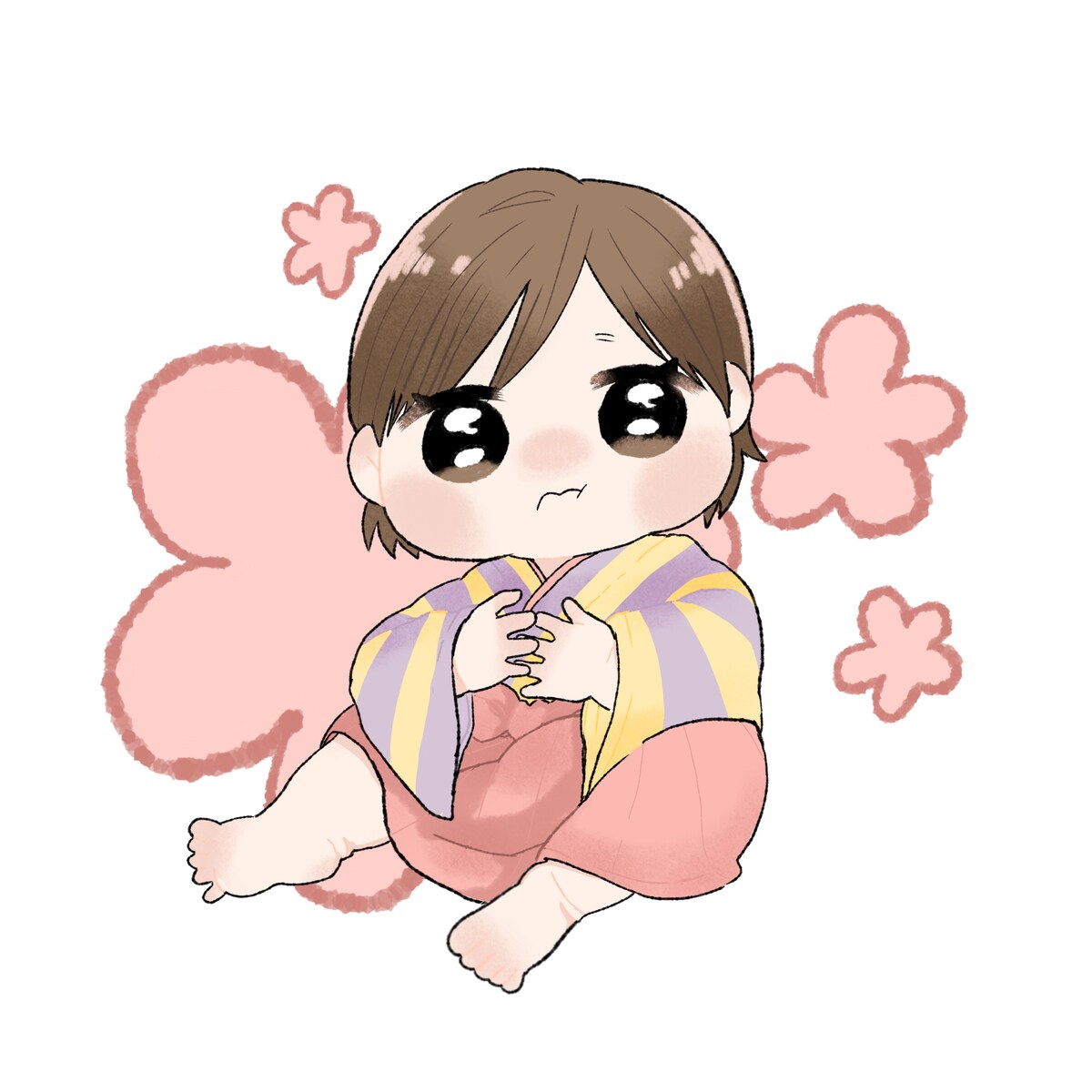 ひな祭り 袴イラスト