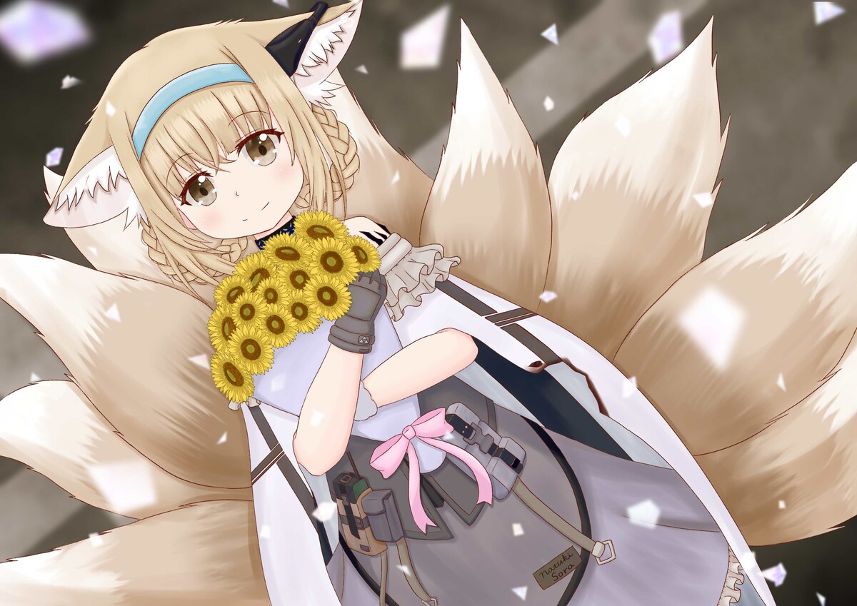 二次創作、一枚絵サンプル