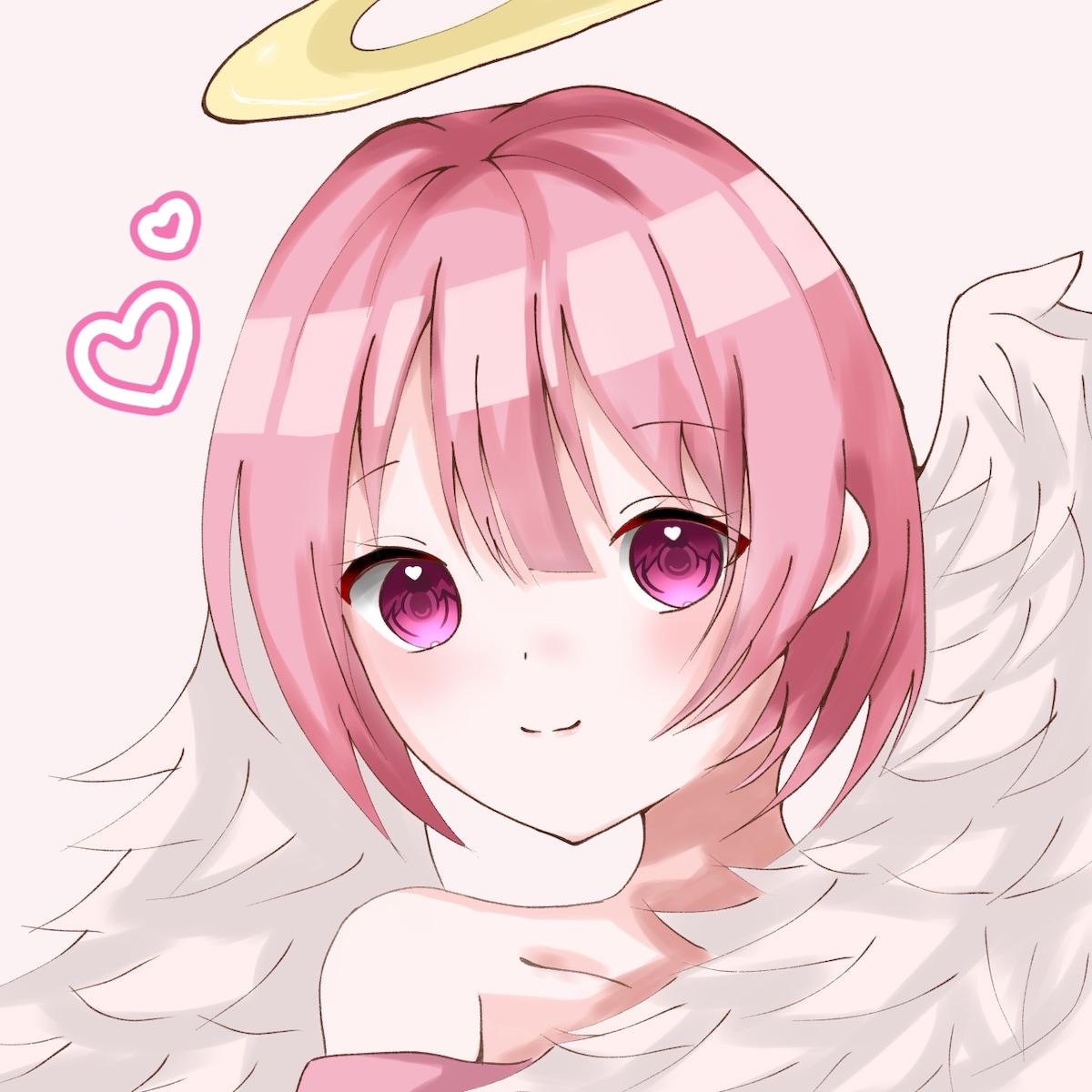 天使のイラストアイコン