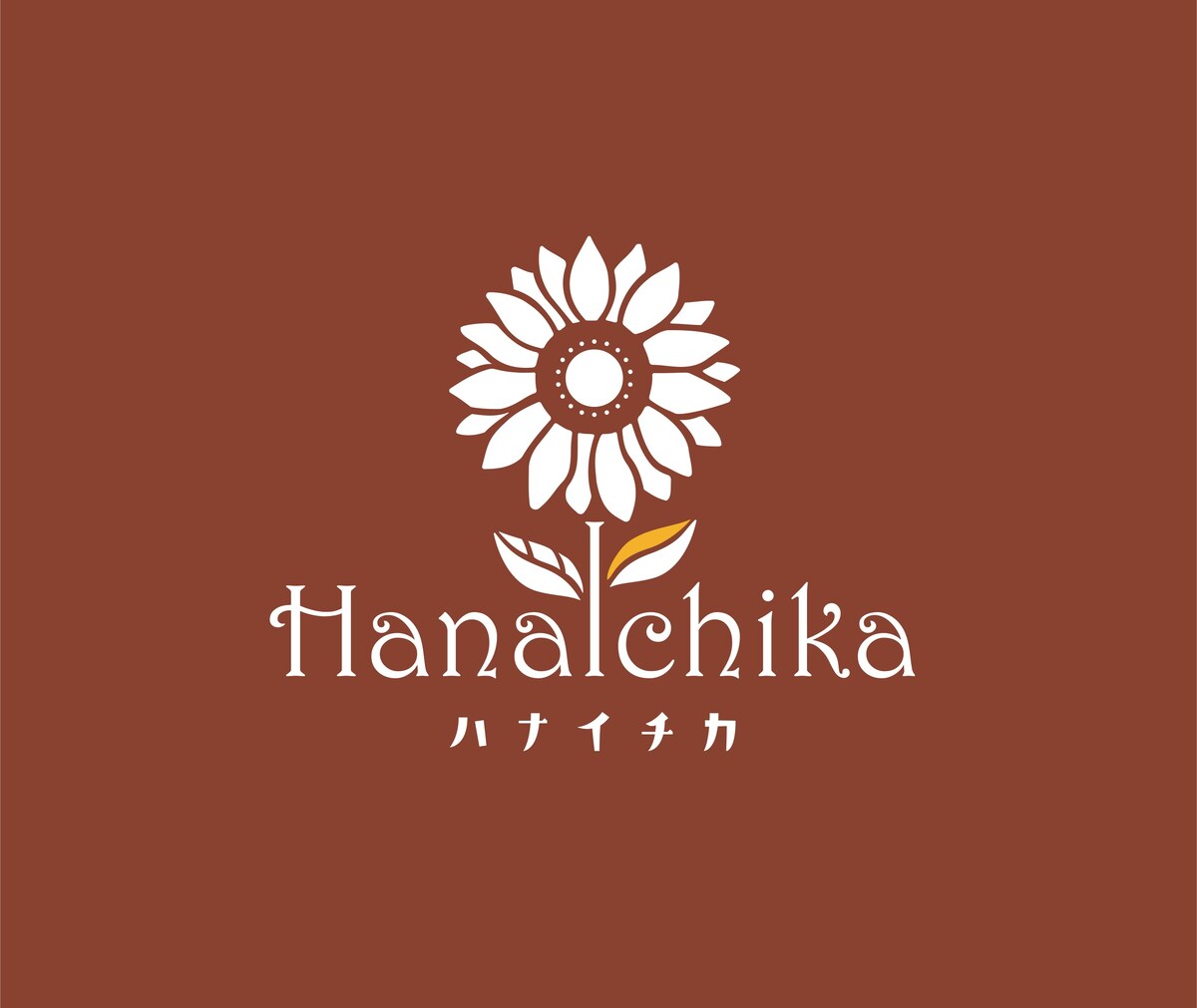 お花屋さんのロゴ作成