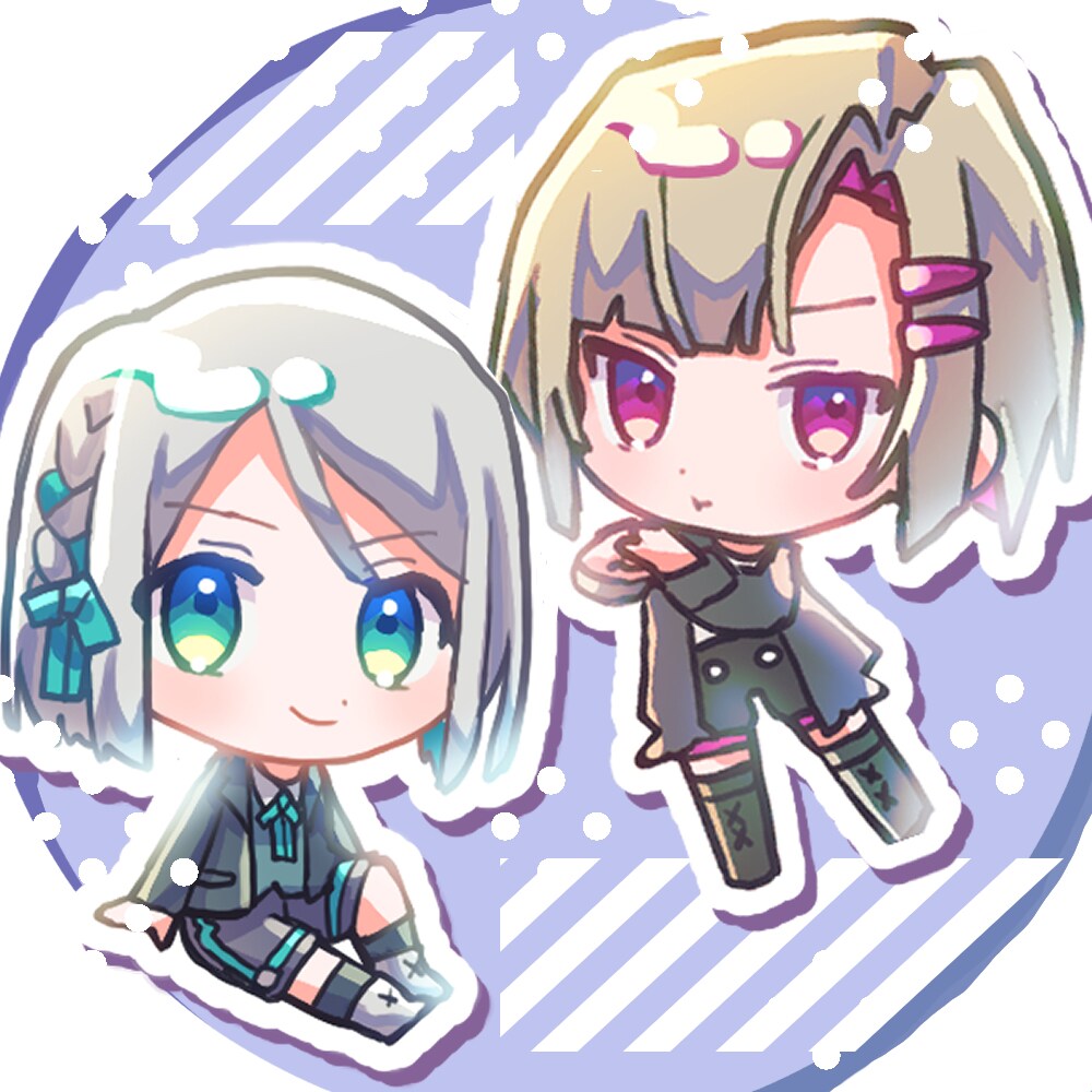 デフォルメミニキャラのイラスト