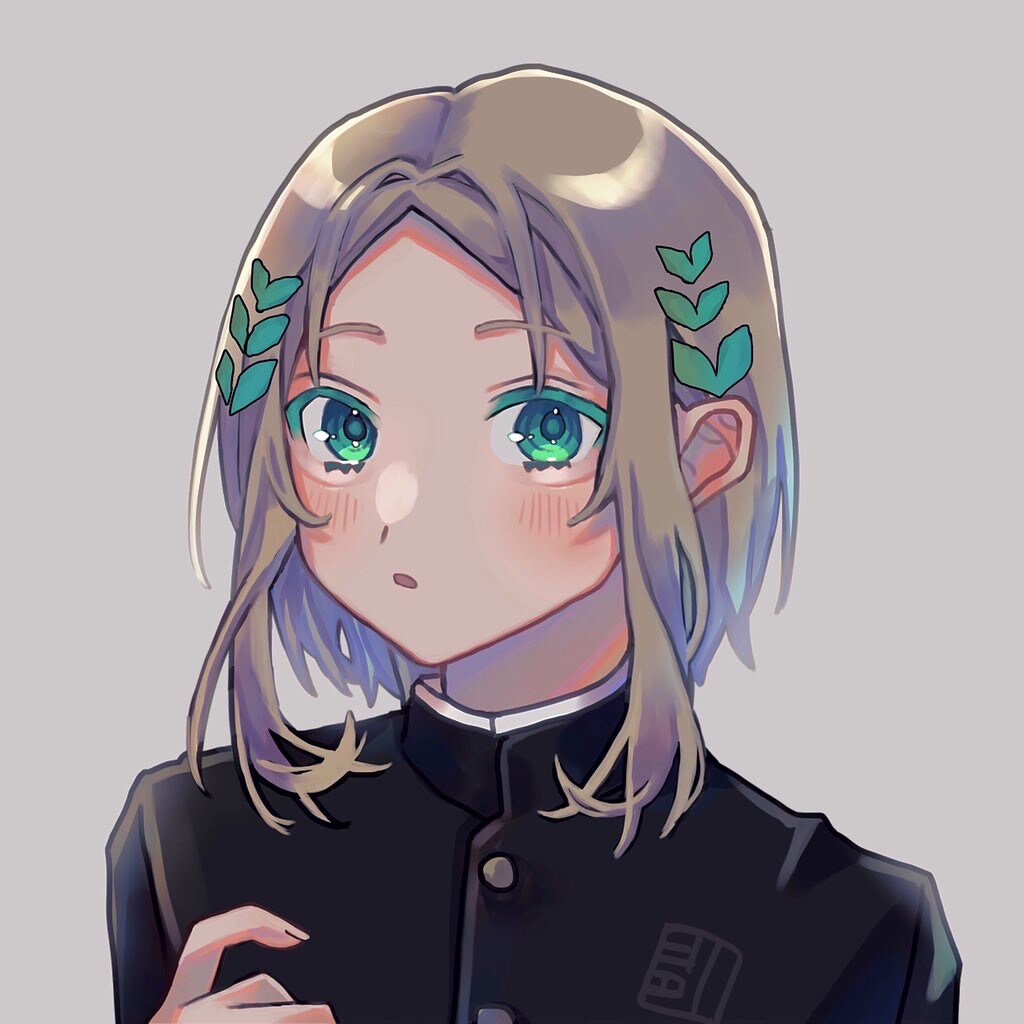 オリジナルキャラクターアイコンイラスト