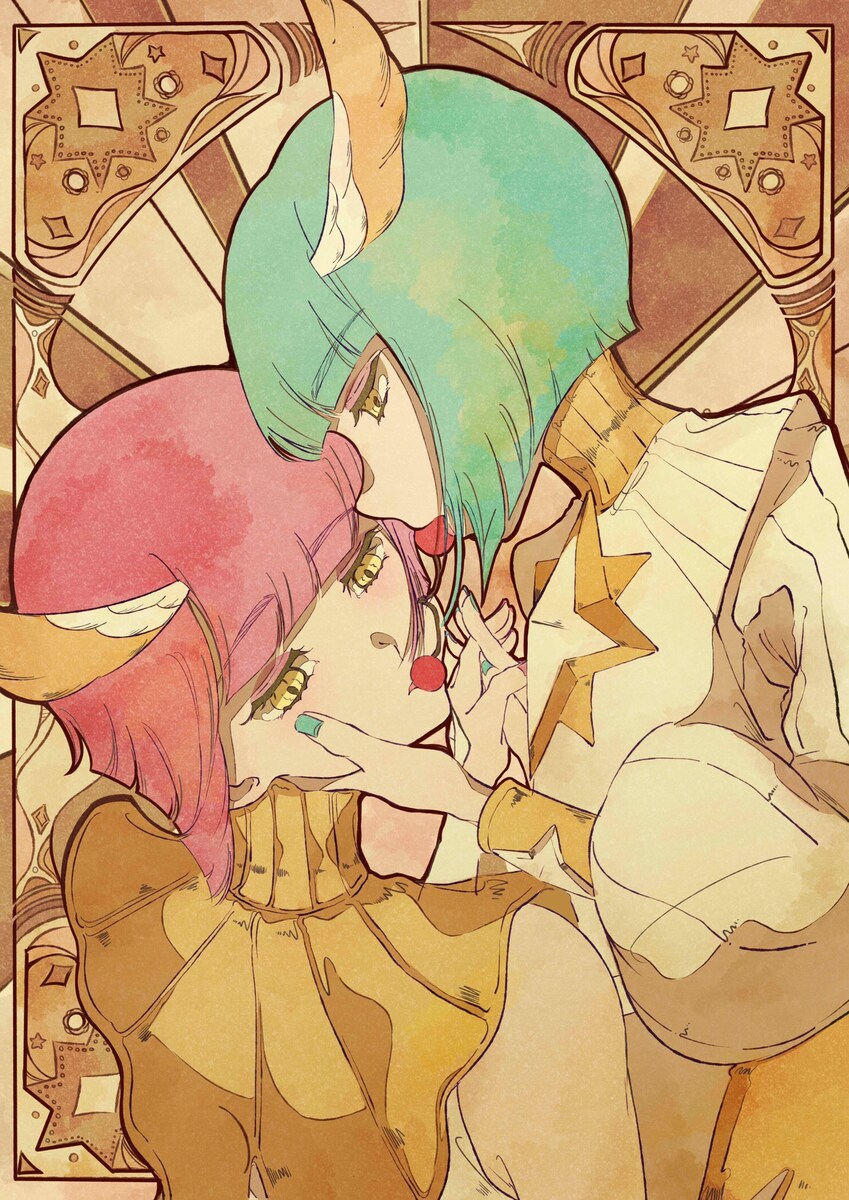 ミュシャ風