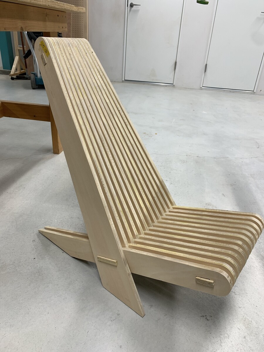 学校課題「木組みの椅子」