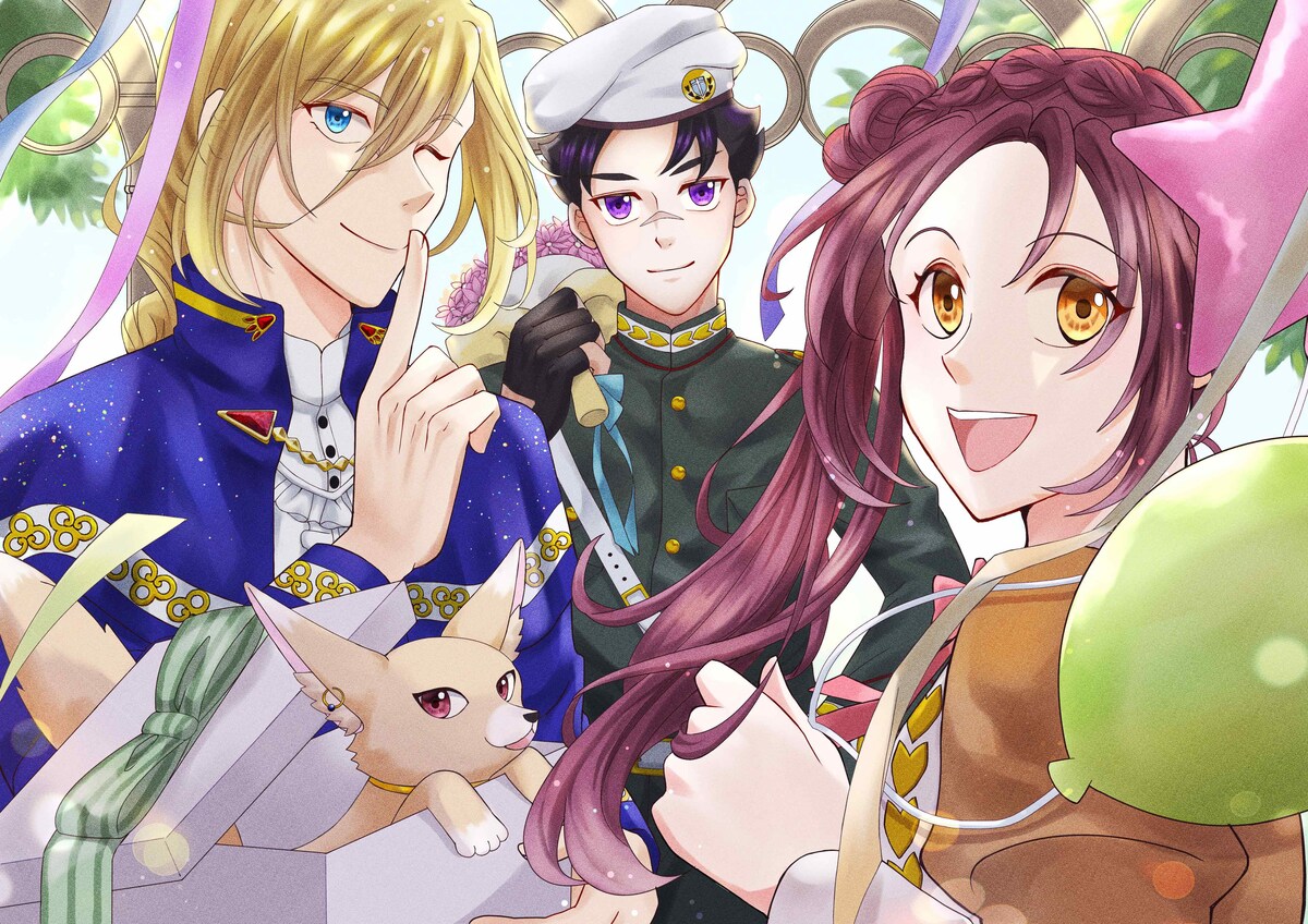 乙女ゲーム風イラスト