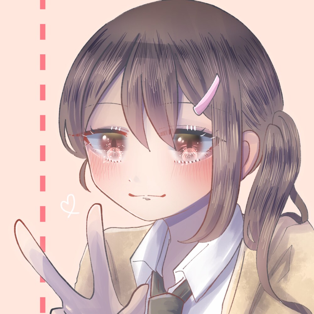 女の子/アイコンイラスト