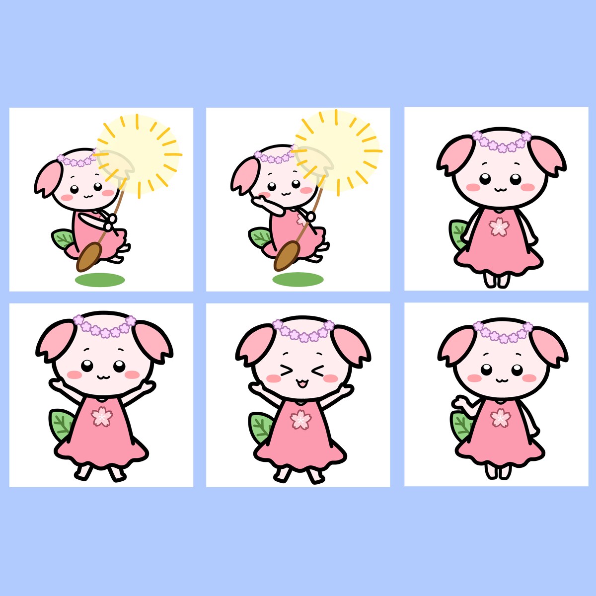 はなのころキャラクター制作(過去のご依頼品)
