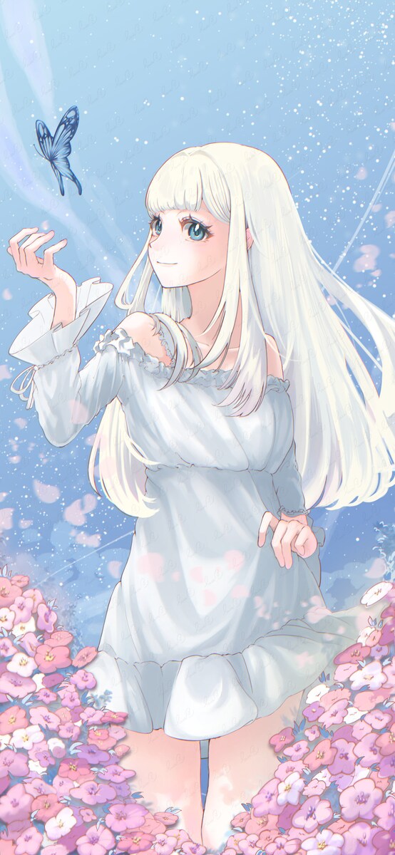 live配信用一枚絵を制作いたしました✨