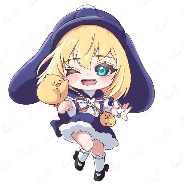 キャラクターデフォルメイラスト