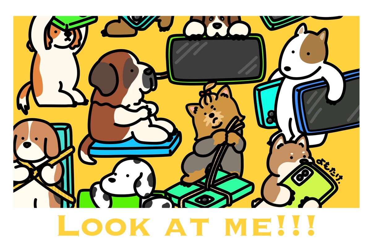 look at me!