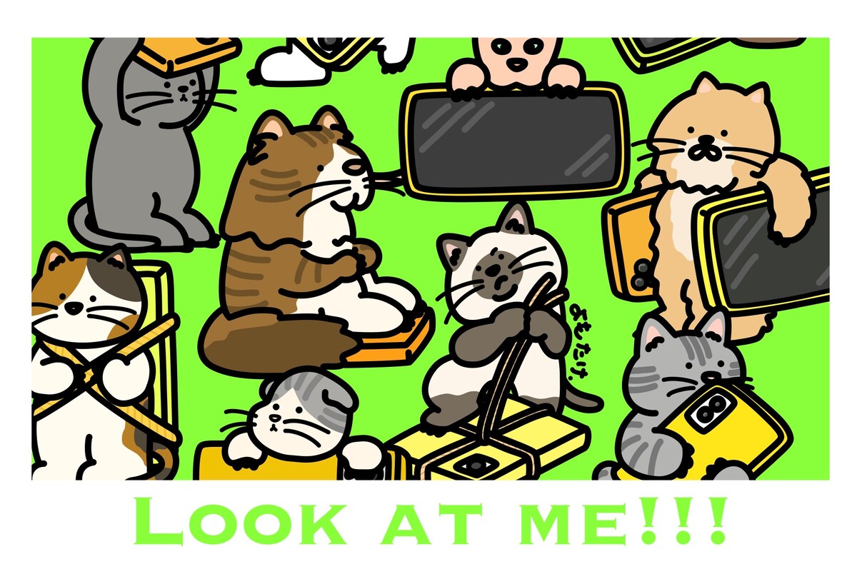 look at me!