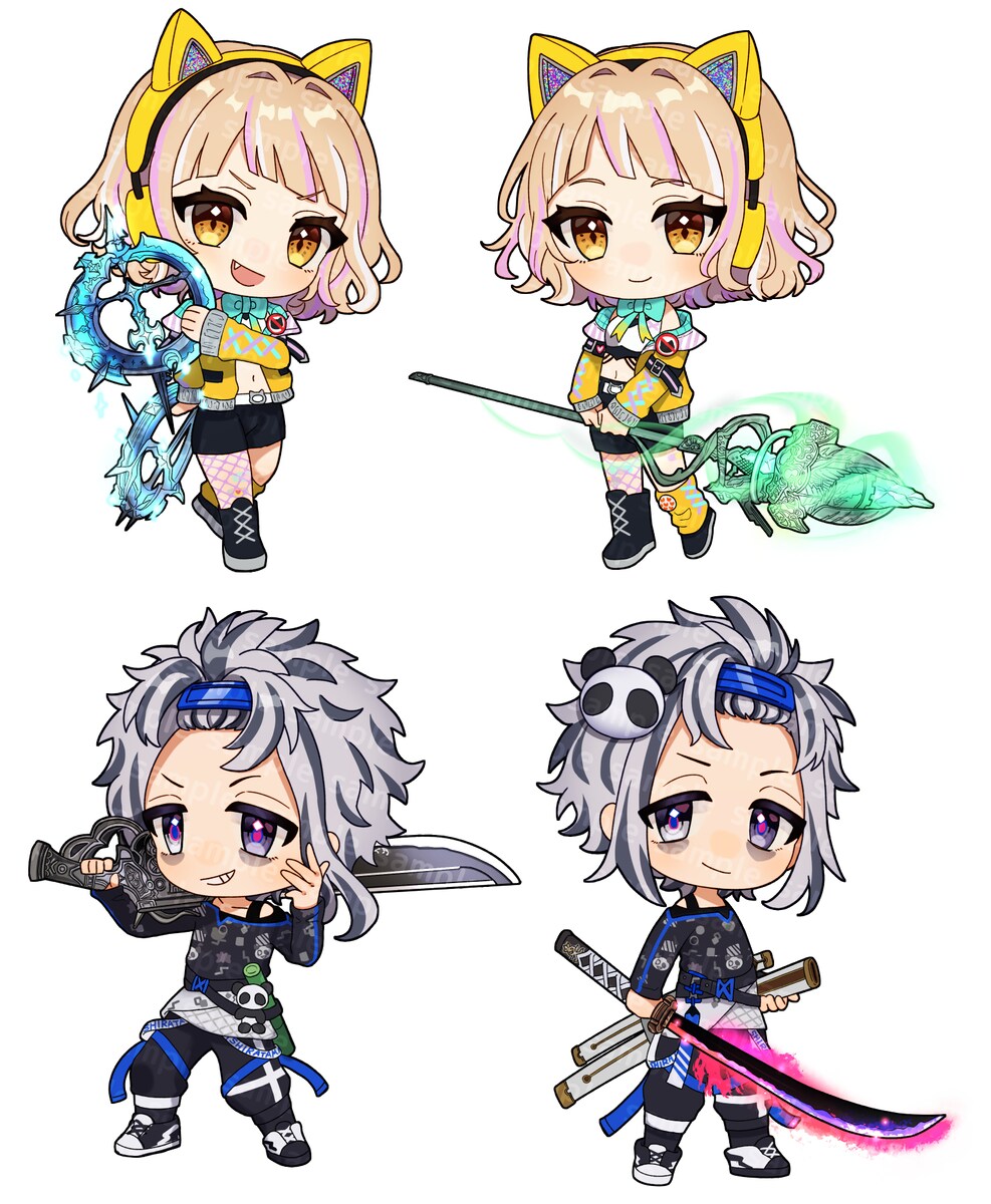 ミニキャラサンプル