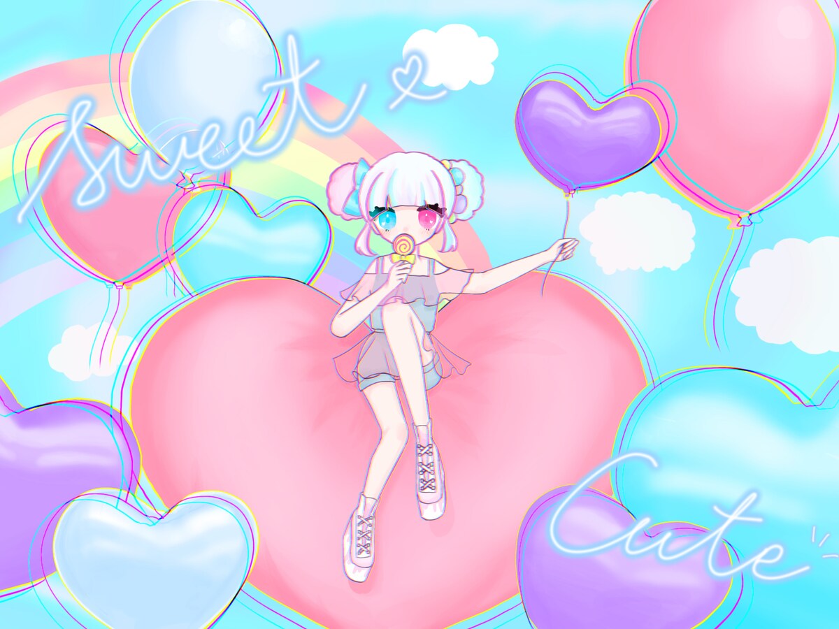 ポストカード用絵