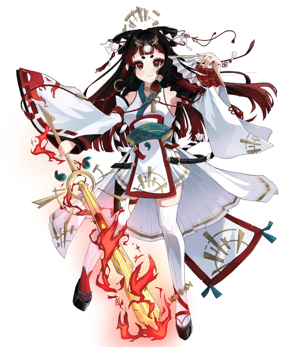 オリジナルキャラクターの立ち絵
