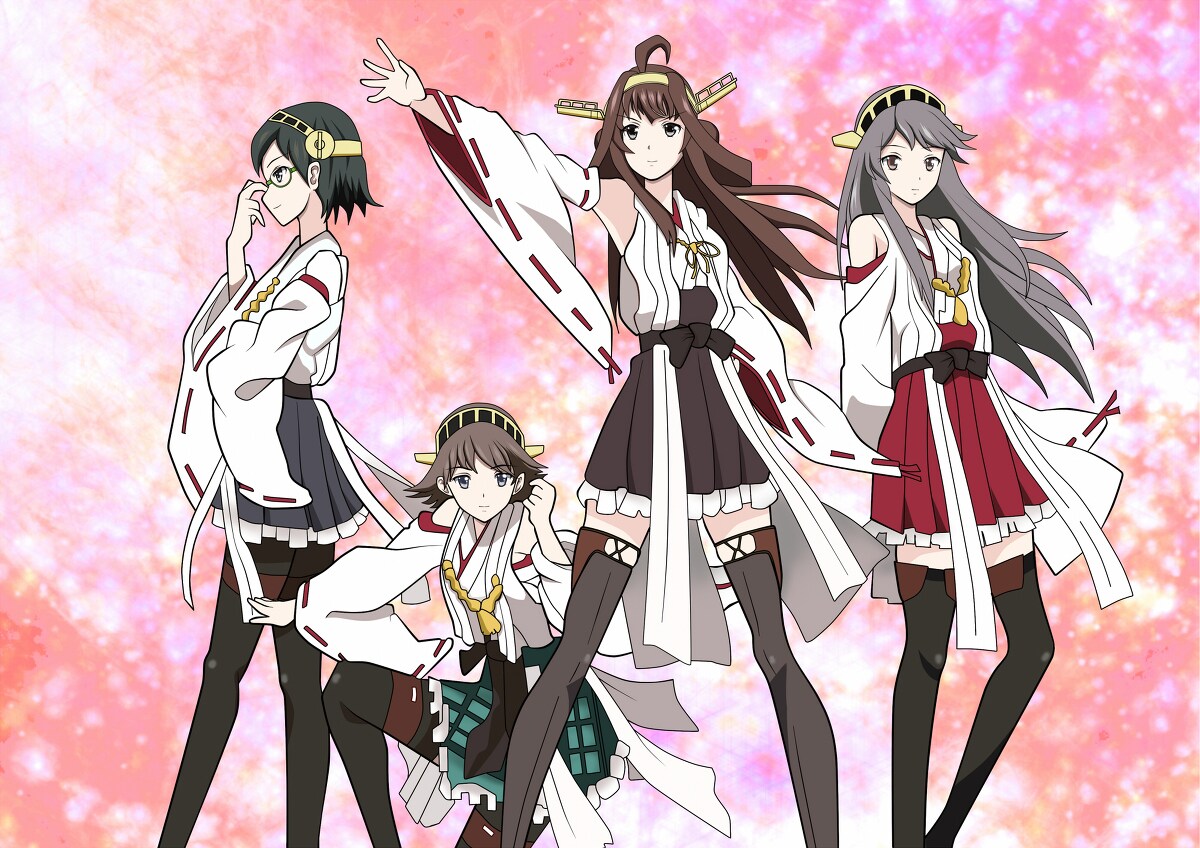 艦これ、金剛チームの4人